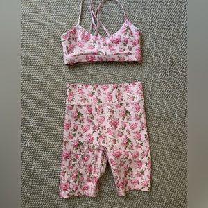 LoveShackFancy x Bandier Collab bike shorts size S/P